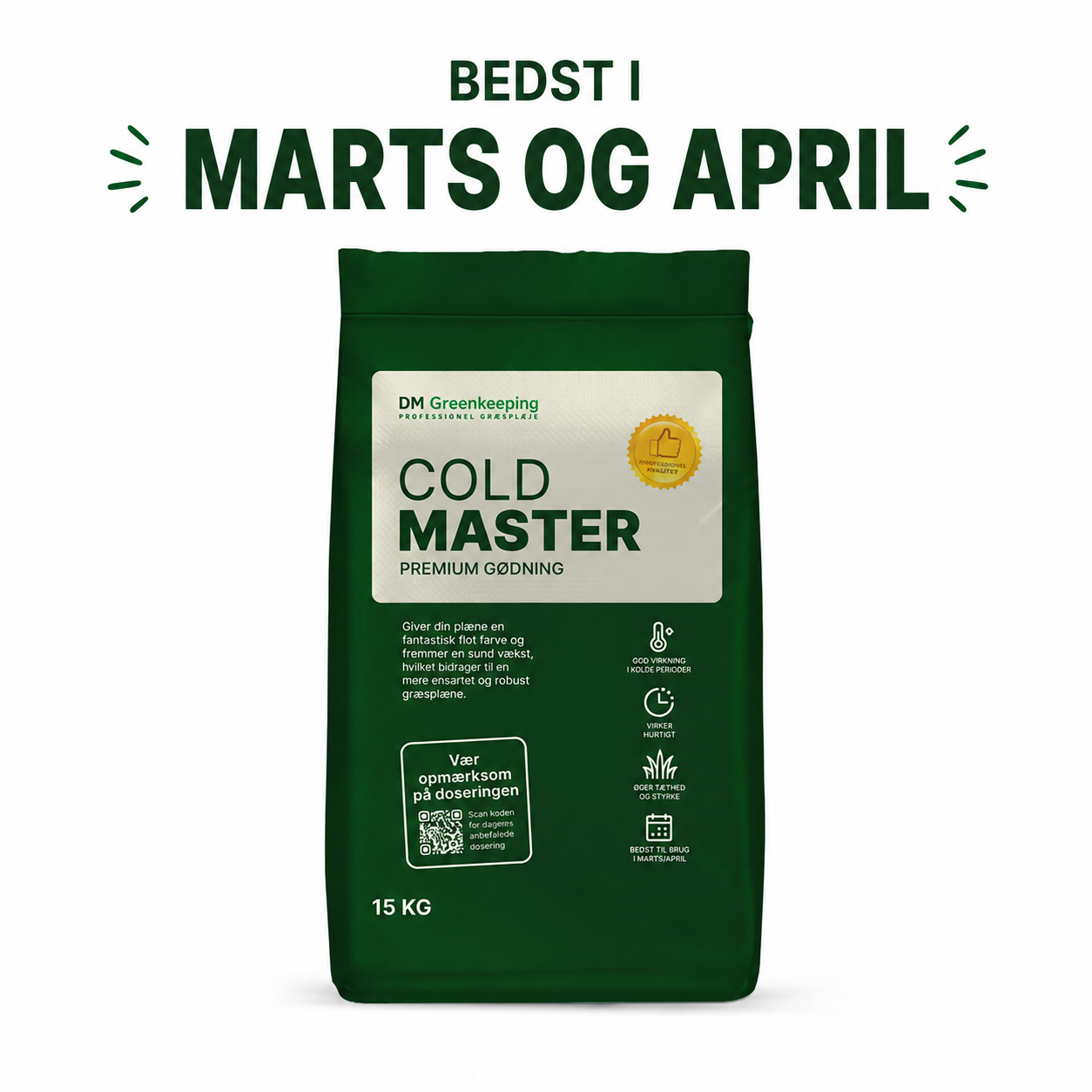 COLDMASTER PREMIUM GØDNING - 15KG COLDMASTER PREMIUM GØDNING - 15KG